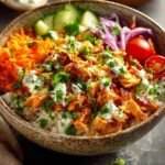 Buffalo Chicken Rice Bowls