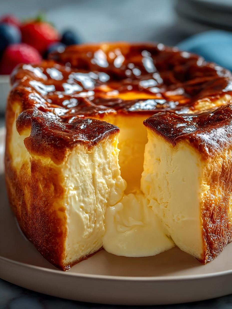 Burnt Basque Cheesecake Made: 8 Simple Steps to Perfection - Burnt Basque Cheesecake Made - main visual representation