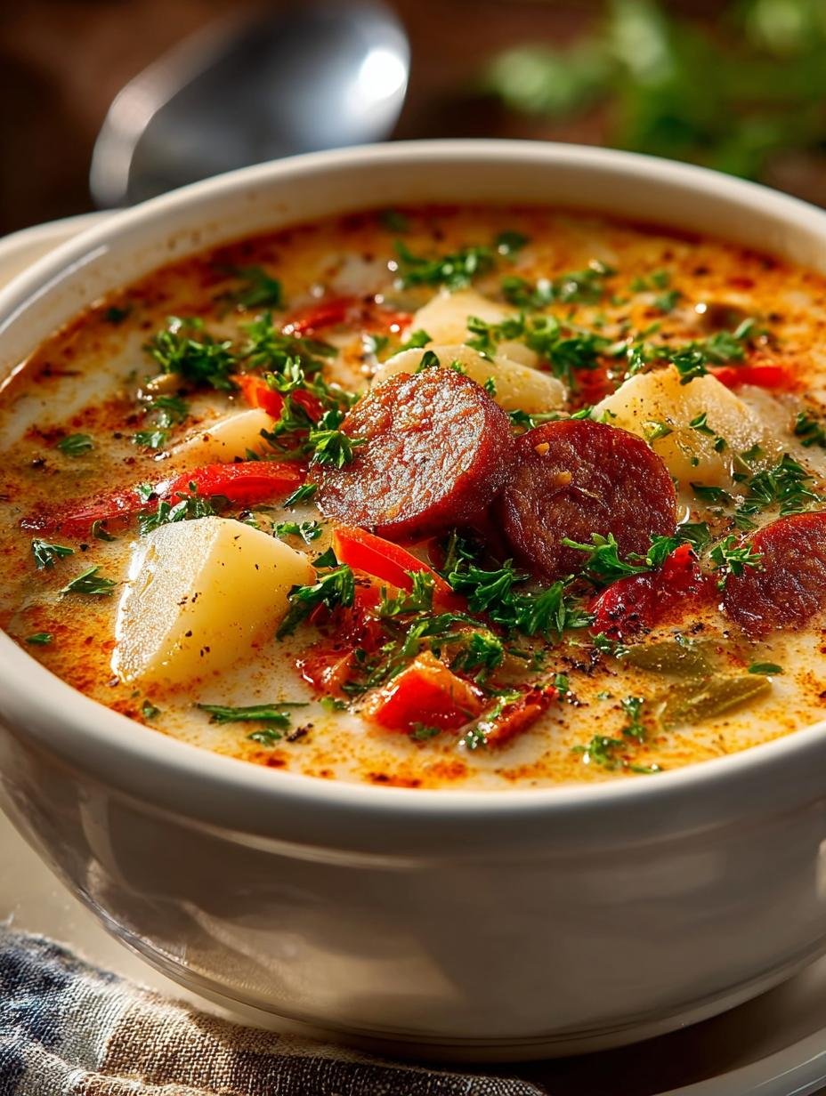 Cajun Potato Soup For Cozy Comforting Nights - Cajun Potato Soup For - additional detail