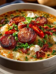 Cajun Potato Soup For