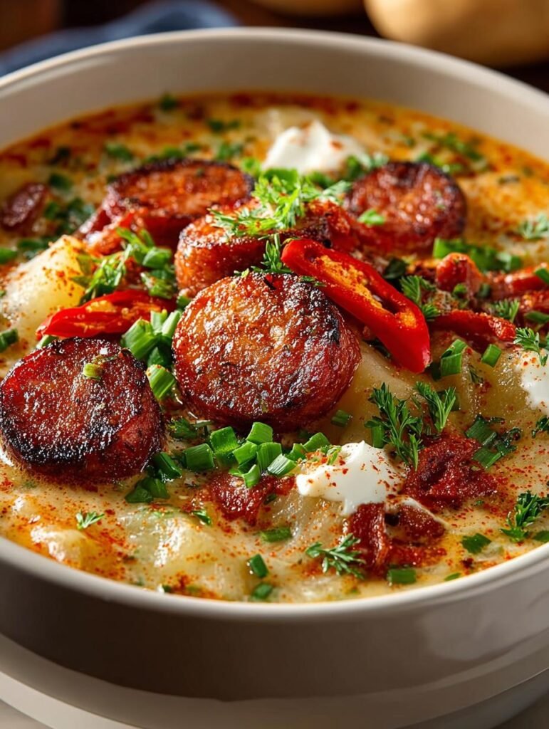 Cajun Potato Soup For