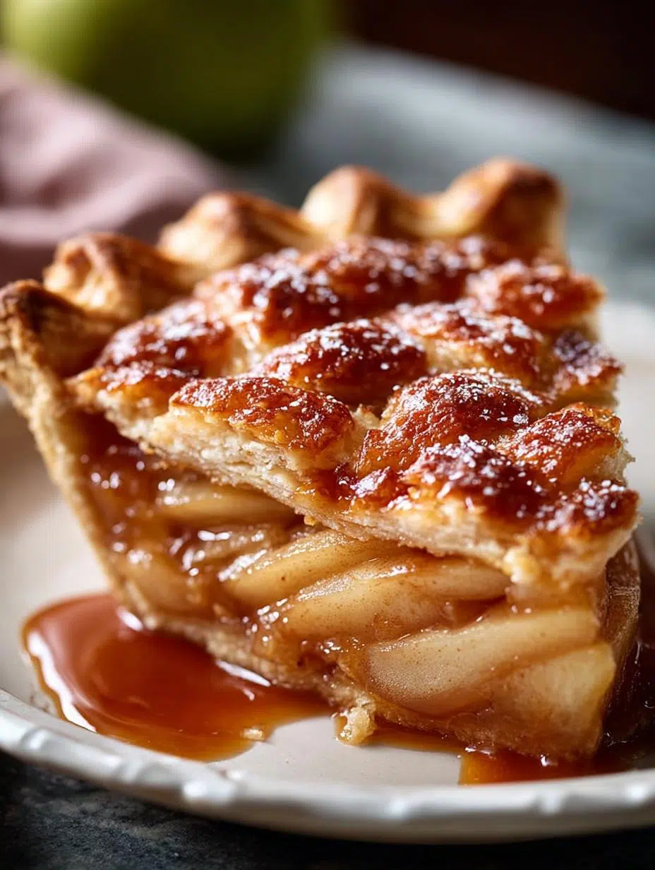 Delicious Caramel Pear Pie Recipe to Savor Every Bite - Caramel Pear Pie - main visual representation