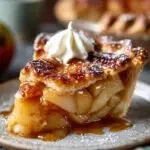 Caramel Pear Pie
