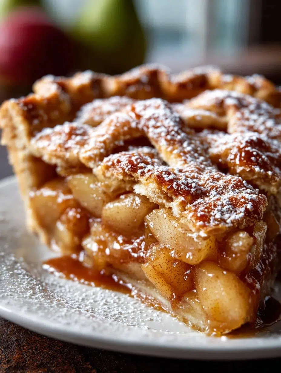 Delicious Caramel Pear Pie Recipe to Savor Every Bite - Caramel Pear Pie - additional detail
