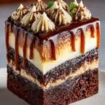 Caramel Swirl Brownies