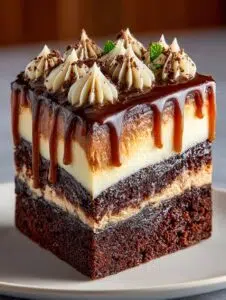 Caramel Swirl Brownies