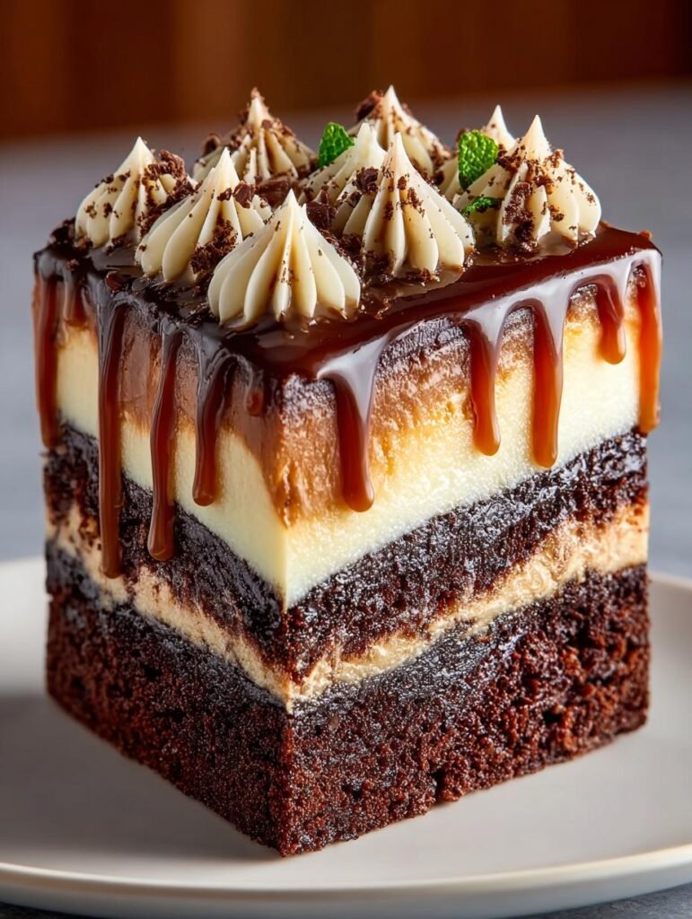 Caramel Swirl Brownies