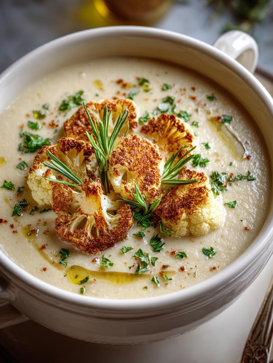 Cauliflower Soup: 10 Comforting Recipes to Try Today 1 Cauliflower Soup