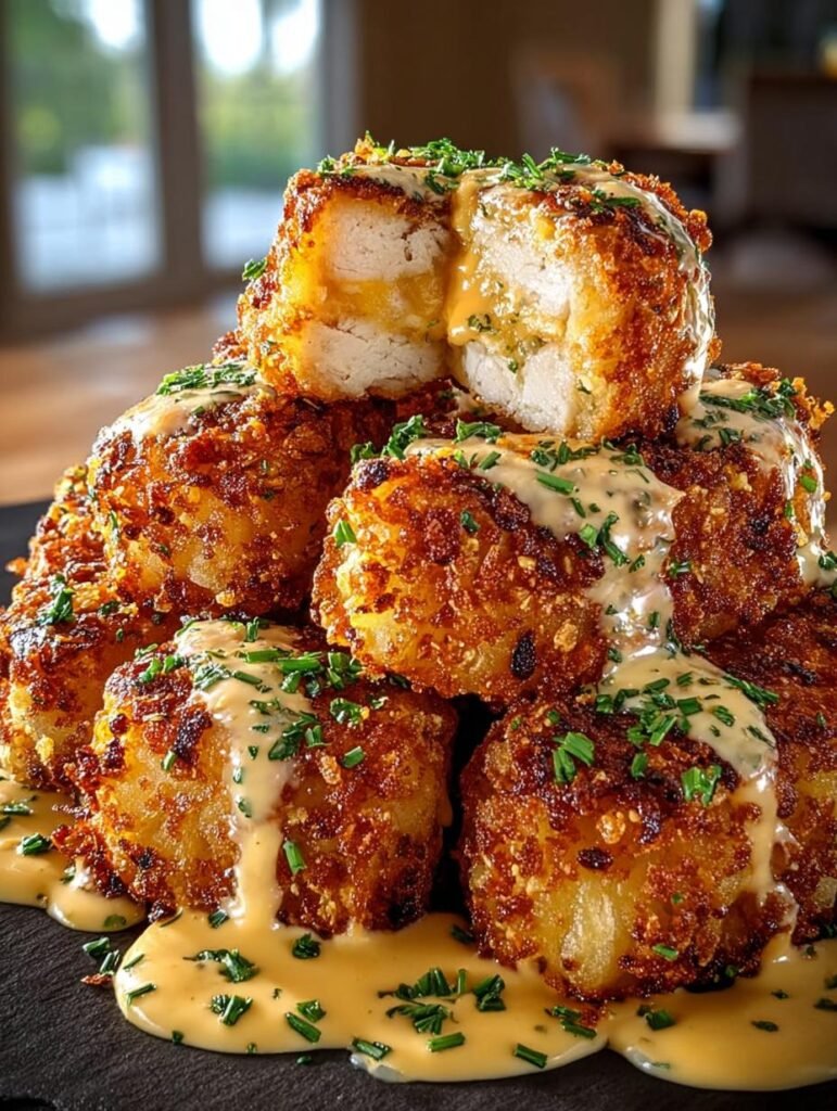 Cheddar Ranch Chicken Tater
