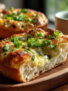 Cheddar Scallion English Muffin