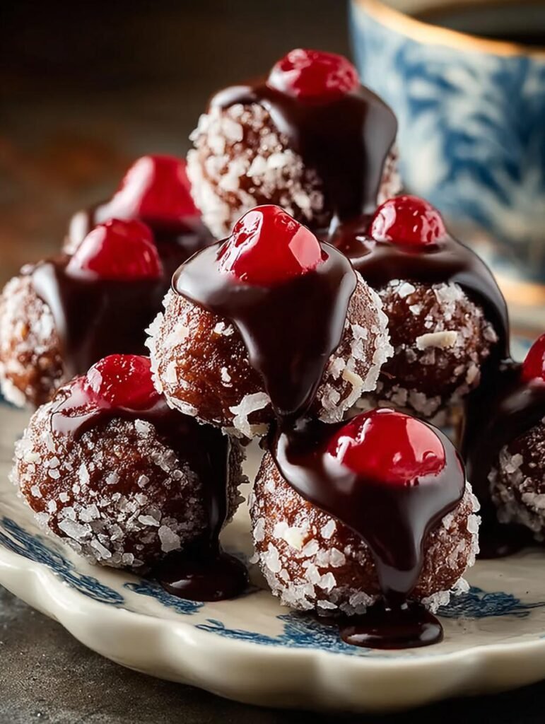 Cherry Bourbon Extract Balls