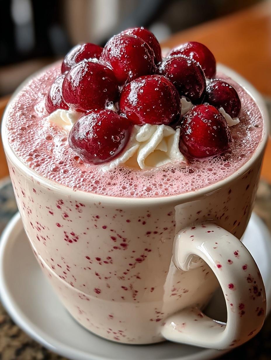 Indulge in a Cherry Vanilla Latte: Your New Favorite Drink 3 Indulge in a Cherry Vanilla Latte: Your New Favorite Drink - Cherry Vanilla Latte - additional detail