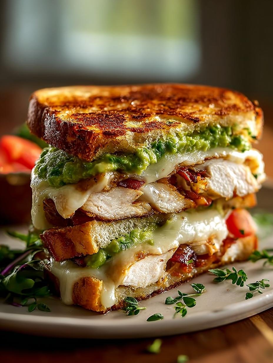Chicken Avocado Melt Sandwich: 7 Reasons to Savor It - Chicken Avocado Melt Sandwich - main visual representation