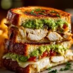 Chicken Avocado Melt Sandwich