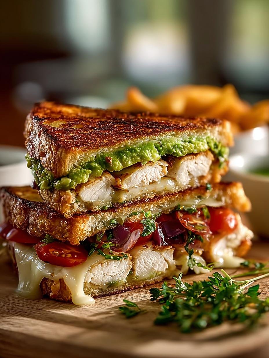 Chicken Avocado Melt Sandwich: 7 Reasons to Savor It - Chicken Avocado Melt Sandwich - additional detail