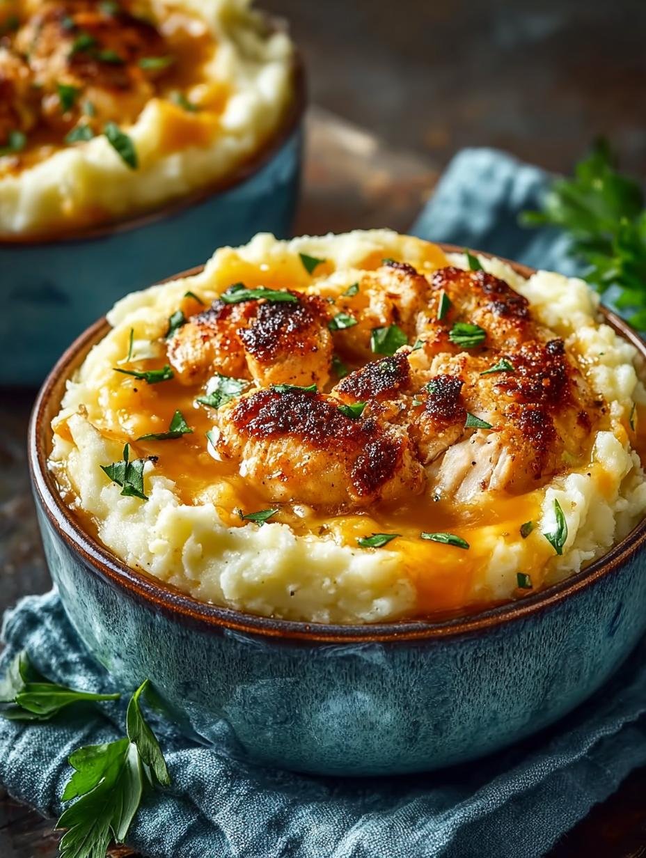 Ultimate Chicken Mashed Potato Bowls for Cozy Nights 3 Ultimate Chicken Mashed Potato Bowls for Cozy Nights - Chicken Mashed Potato Bowls - additional detail