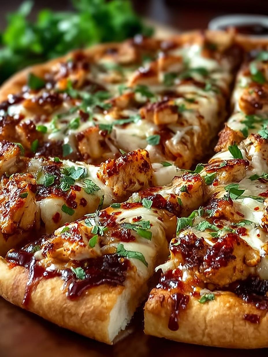 Chili Garlic Chicken Pizza