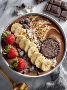 Chocolate Banana Smoothie Bowl