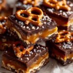 Chocolate Caramel Coffee Pretzel