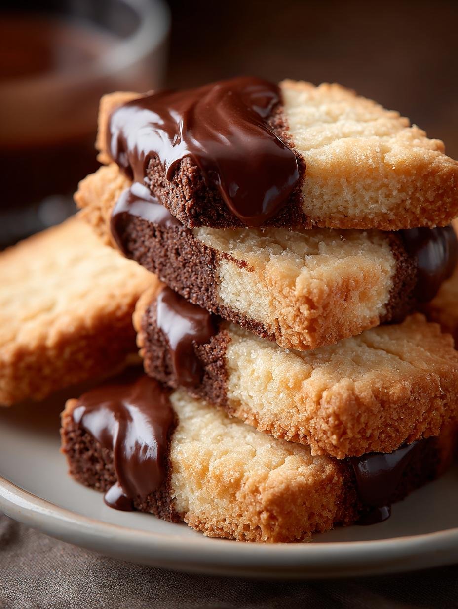 Chocolate Dipped Shortbread: 5 Irresistible Recipes - Chocolate Dipped Shortbread - additional detail