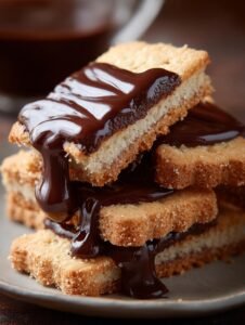 Chocolate Dipped Shortbread