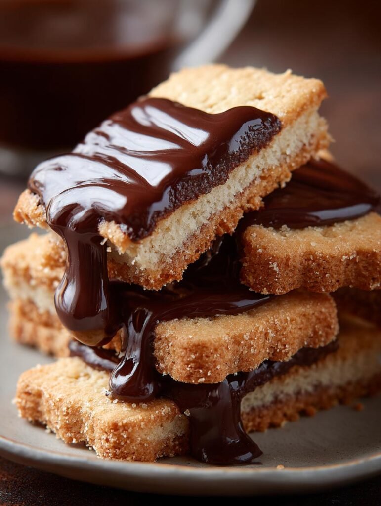 Chocolate Dipped Shortbread