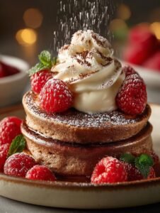 Chocolate Eggnog Souffle Pancakes: A Festive Delight 4 Chocolate Eggnog Souffle Pancakes