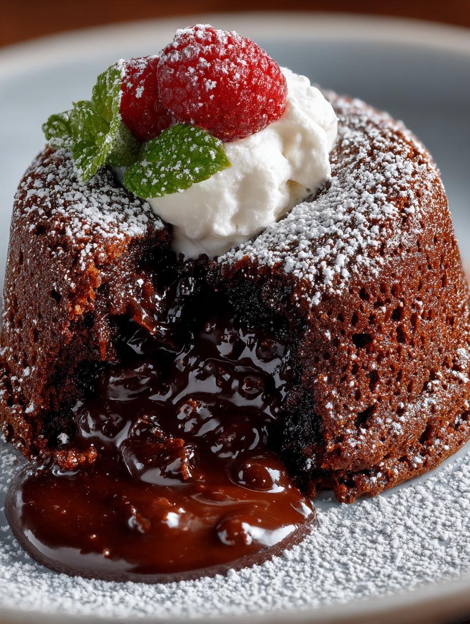 Chocolate Lava Cake: 5 Steps to Decadent Delight - Chocolate Lava Cake - additional detail