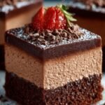 Chocolate Mousse Brownies