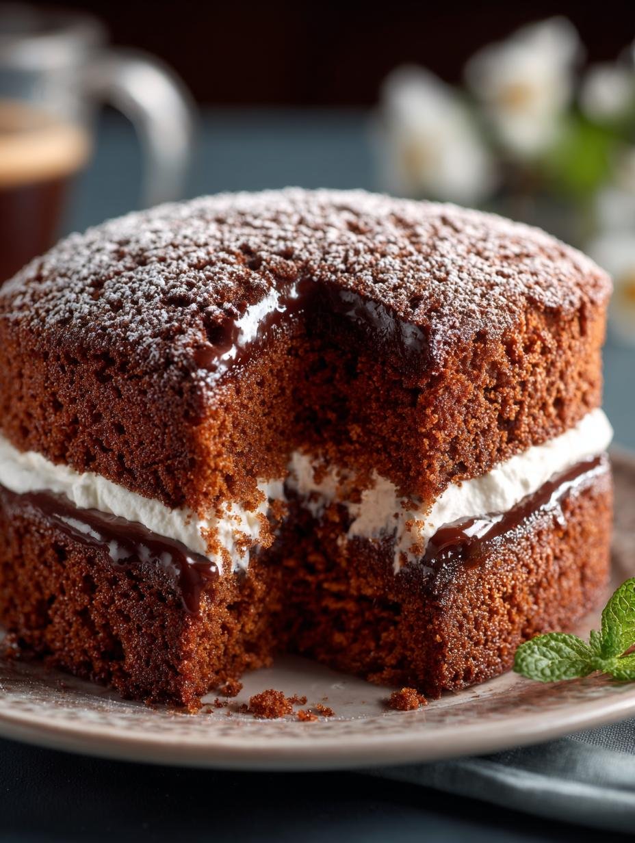 Chocolate Sponge Cake: 10 Steps to Fluffy Perfection - Chocolate Sponge Cake - main visual representation