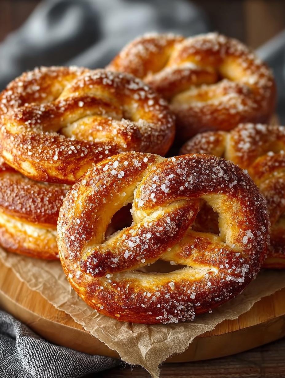 Cinnamon Crunch Soft Pretzels