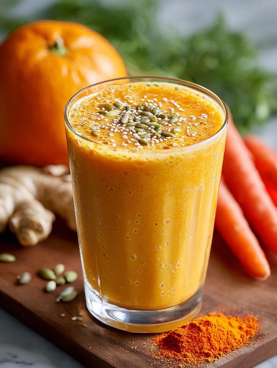 Citrus Carrot Ginger Smoothie