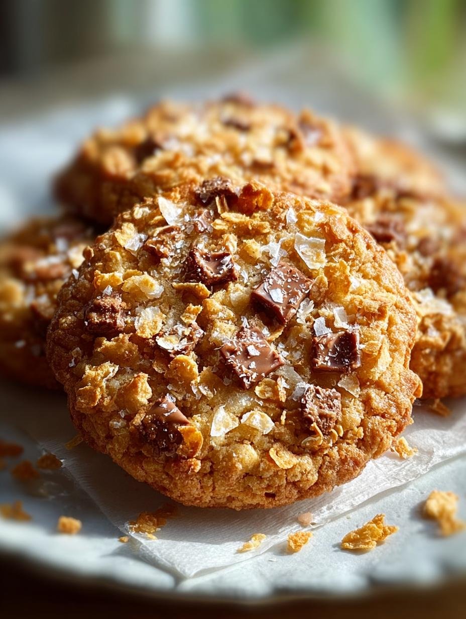 Irresistible Cornflake Toffee Cookie Recipe You’ll Love 2 Irresistible Cornflake Toffee Cookie Recipe You’ll Love - Cornflake Toffee Cookie - main visual representation