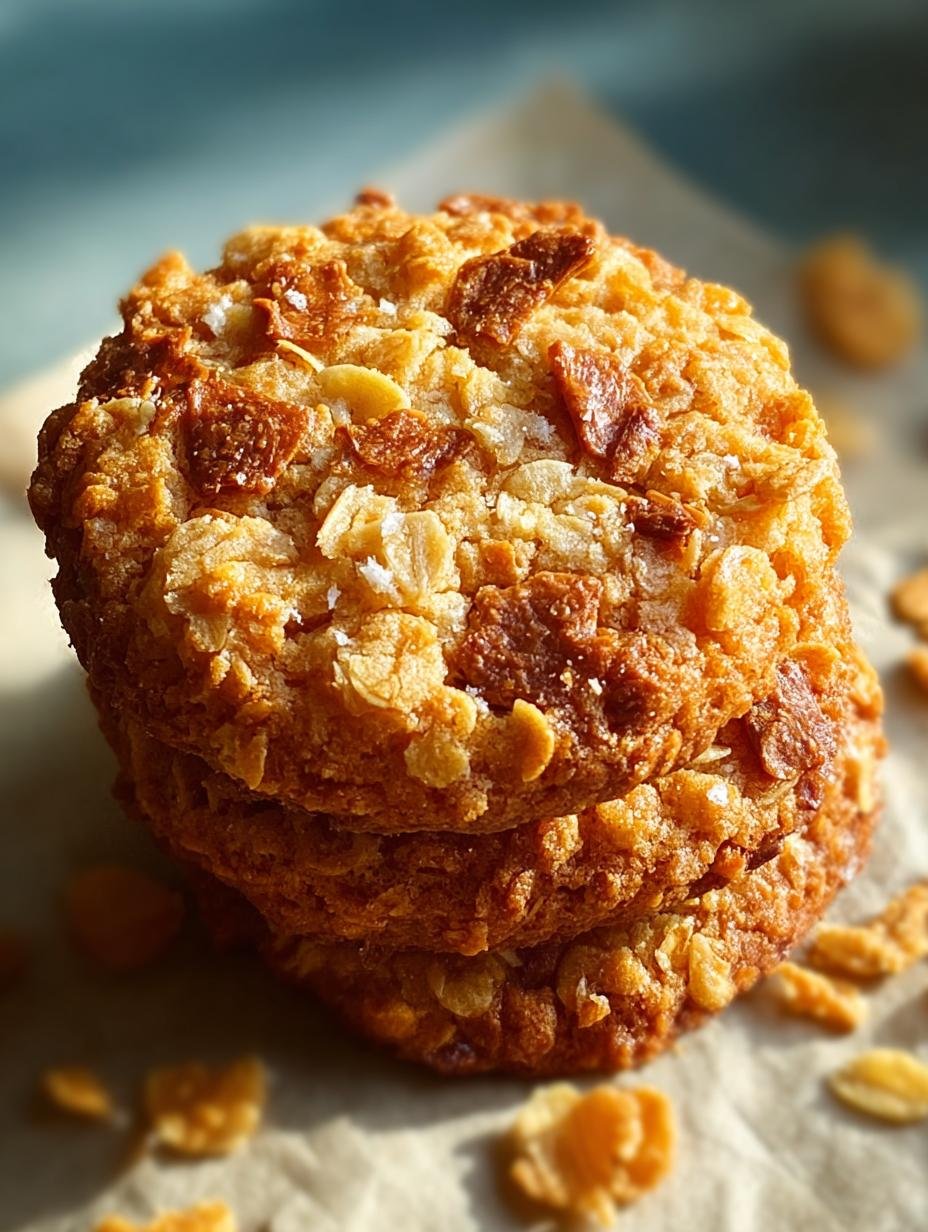 Irresistible Cornflake Toffee Cookie Recipe You’ll Love 3 Irresistible Cornflake Toffee Cookie Recipe You’ll Love - Cornflake Toffee Cookie - additional detail