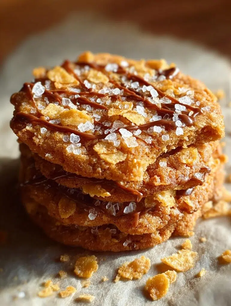 Cornflake Toffee Cookie