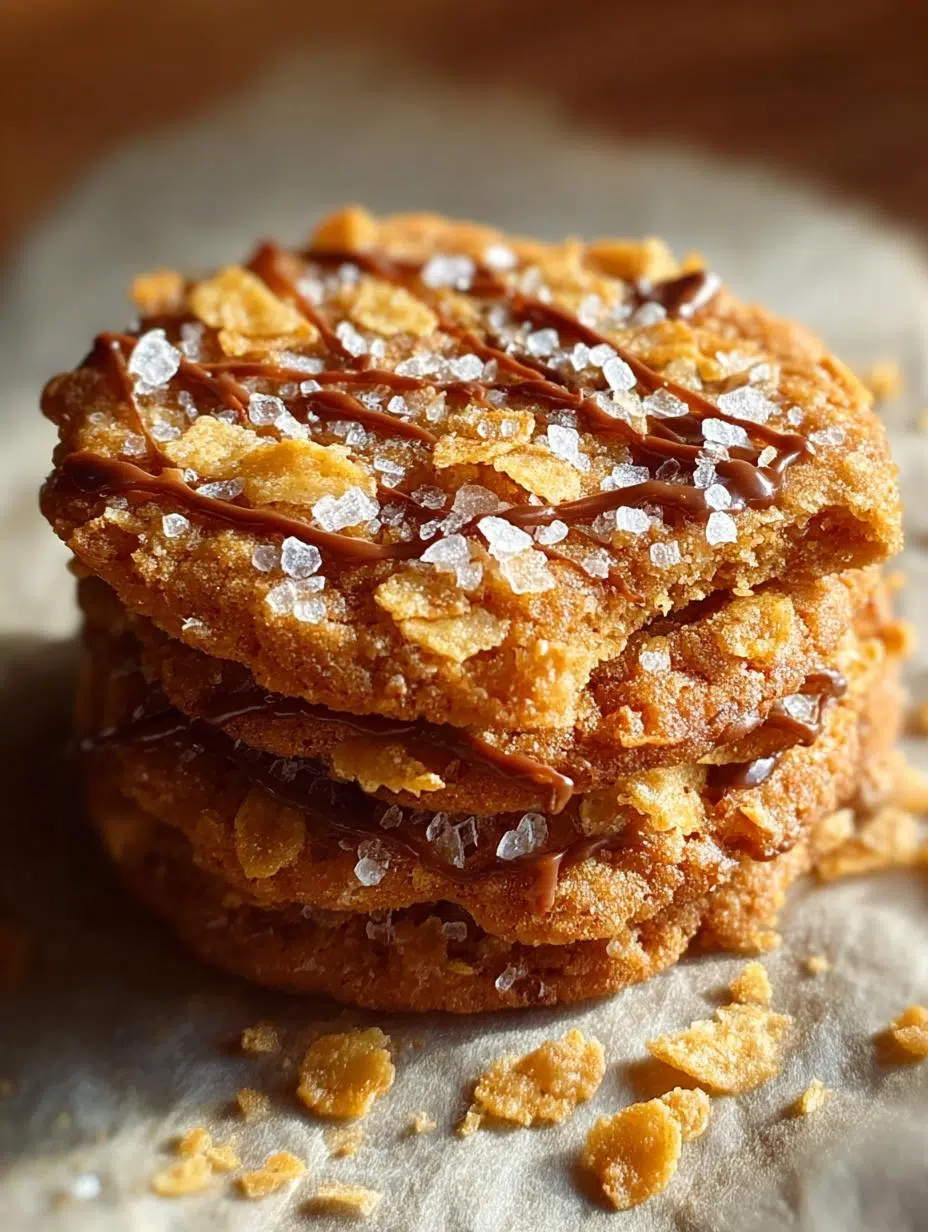 Cornflake Toffee Cookie