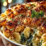 Creamed Spinach Mac Cheese