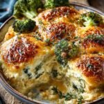 Creamy Broccoli Cheddar Casserole
