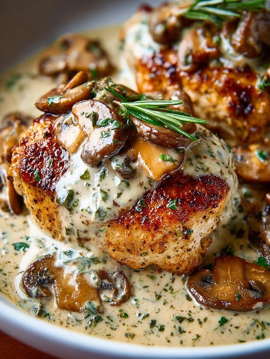 Deliciously Creamy Mushroom Chicken for Quick Dinners - Creamy Mushroom Chicken - main visual representation