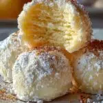 Delightful Lemon Cream Snowball