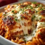 Dump Bake Chicken Parmesan