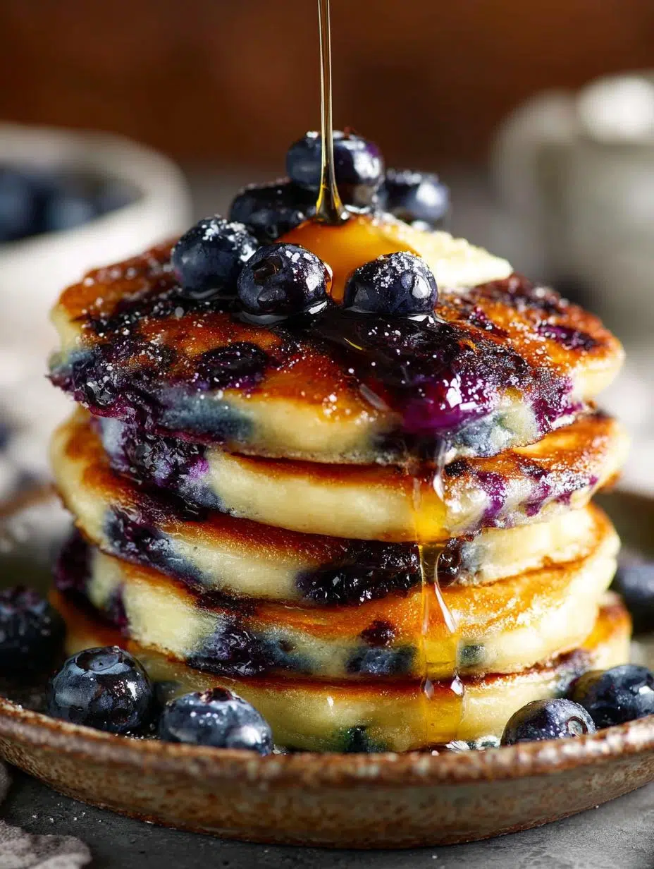 Fluffy Blueberry Pancakes: 10 Tips for Perfect Hotcakes - Fluffy Blueberry Pancakes - additional detail
