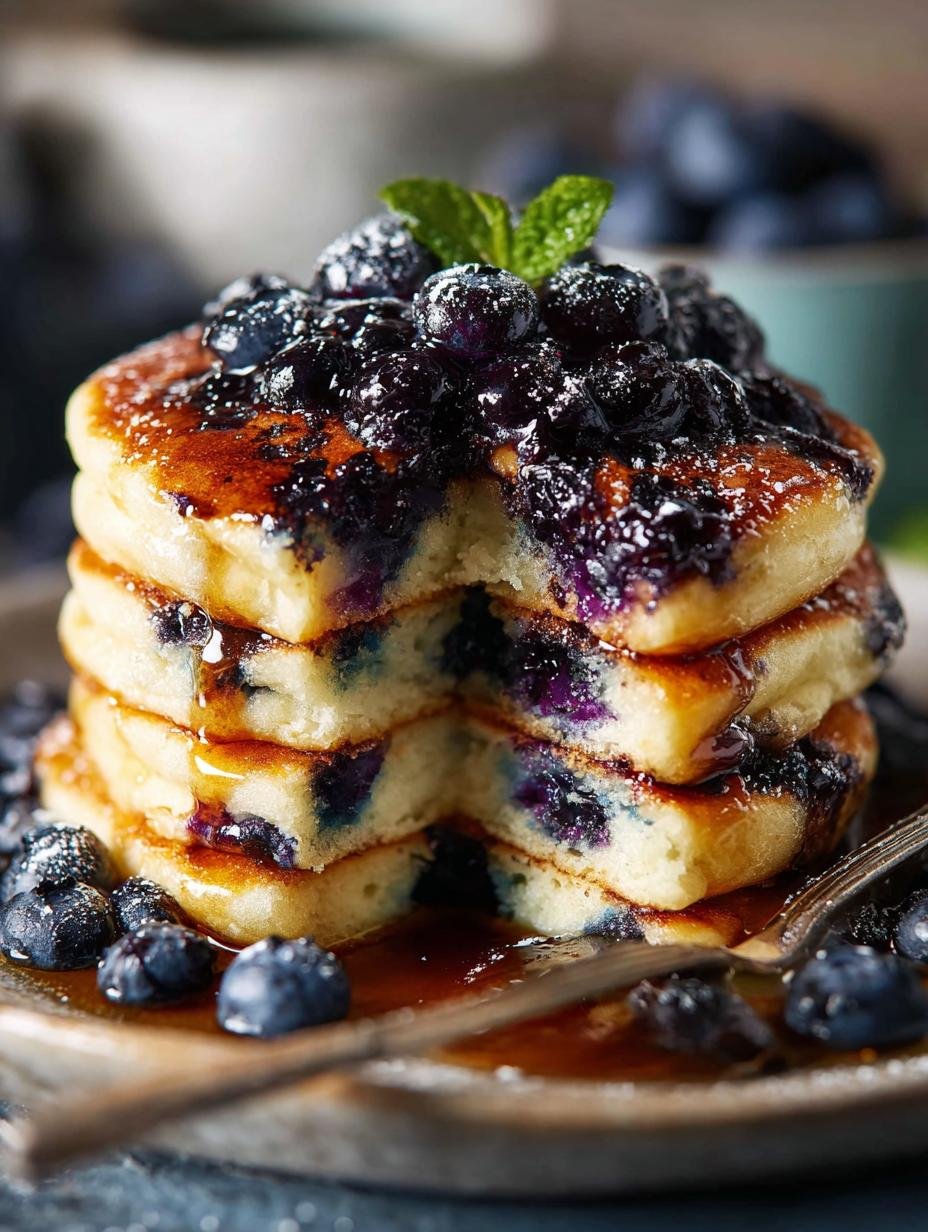 Fluffy Blueberry Pancakes: 10 Tips for Perfect Hotcakes 1 Fluffy Blueberry Pancakes