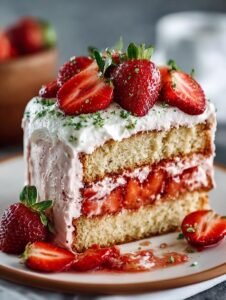 Fresh Strawberry Cake