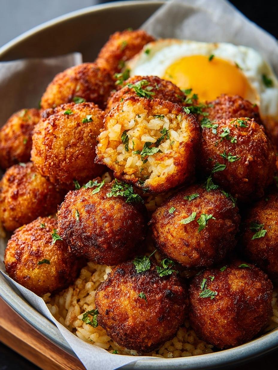 Fried Rice Balls: 7 Secrets to Perfectly Crispy Bites 2 Fried Rice Balls: 7 Secrets to Perfectly Crispy Bites - Fried Rice Balls - main visual representation