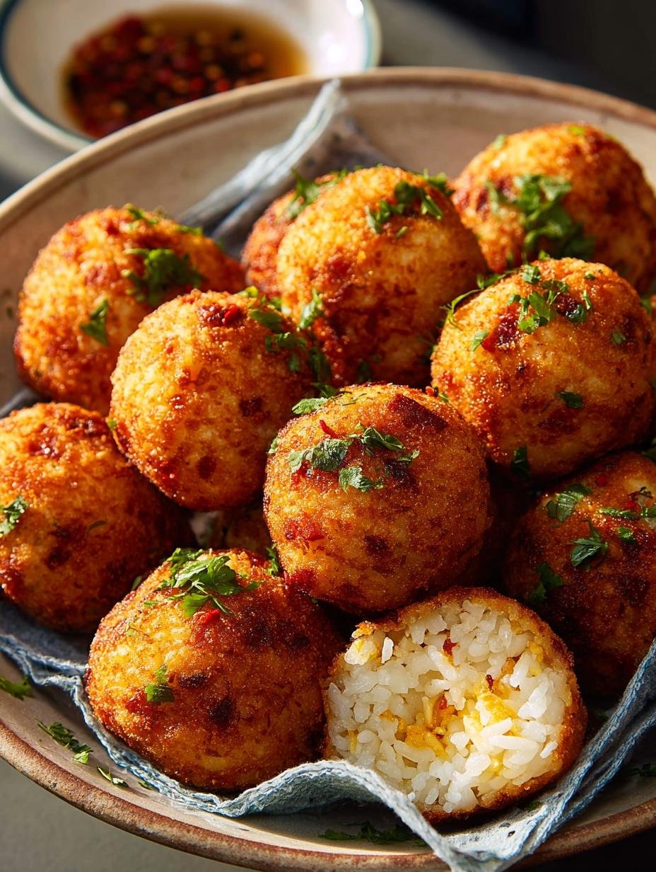 Fried Rice Balls: 7 Secrets to Perfectly Crispy Bites 3 Fried Rice Balls: 7 Secrets to Perfectly Crispy Bites - Fried Rice Balls - additional detail