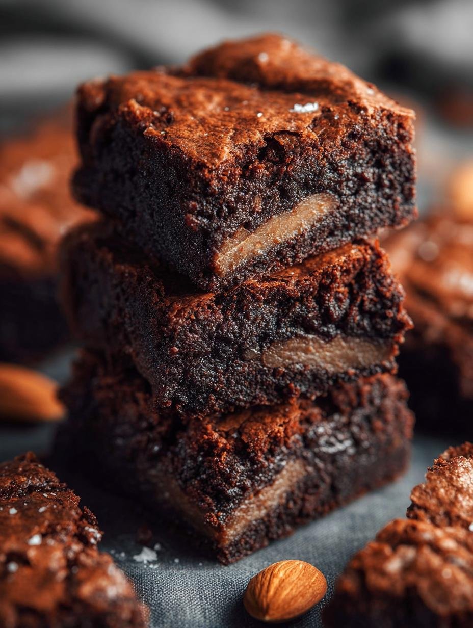 Fudgy Almond Flour Brownies: 12 Irresistible Bites - Fudgy Almond Flour Brownies - main visual representation