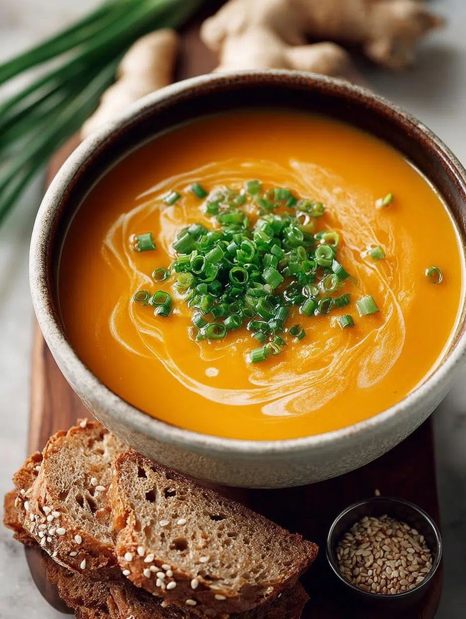 Delicious Ginger Sweet Potato Soup for Cozy Nights - Ginger Sweet Potato Soup - additional detail