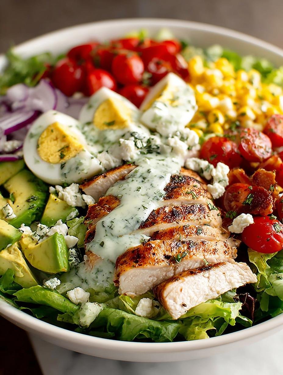 Healthy Chicken Cobb Salad: 5 Easy Steps to Deliciousness - Healthy Chicken Cobb Salad - main visual representation