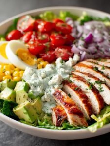 Healthy Chicken Cobb Salad